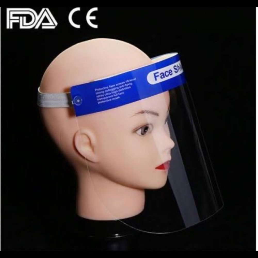 Safety Full Face Shield ReusableWashableProtection